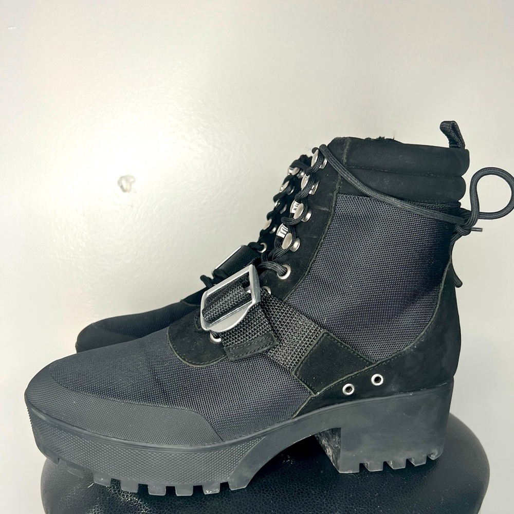 Steve Madden combat boots